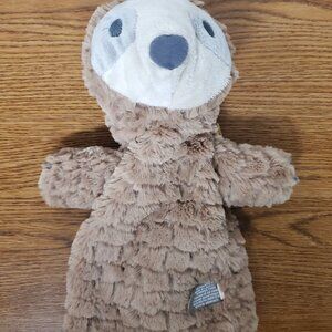 Plush 2019 Demdaco Sebastian the Sloth Hand Puppet 11" Tall - Pretend Play